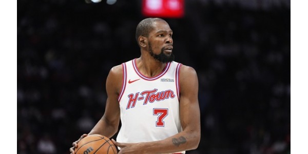 Kevin Durant propušta svoju treću utakmicu Houston Rocketsa ove sezone